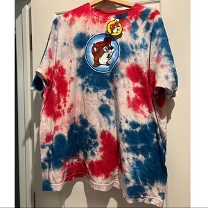 NWT Buc-ee’s 4th of July Poppin’ Tshirt XXL